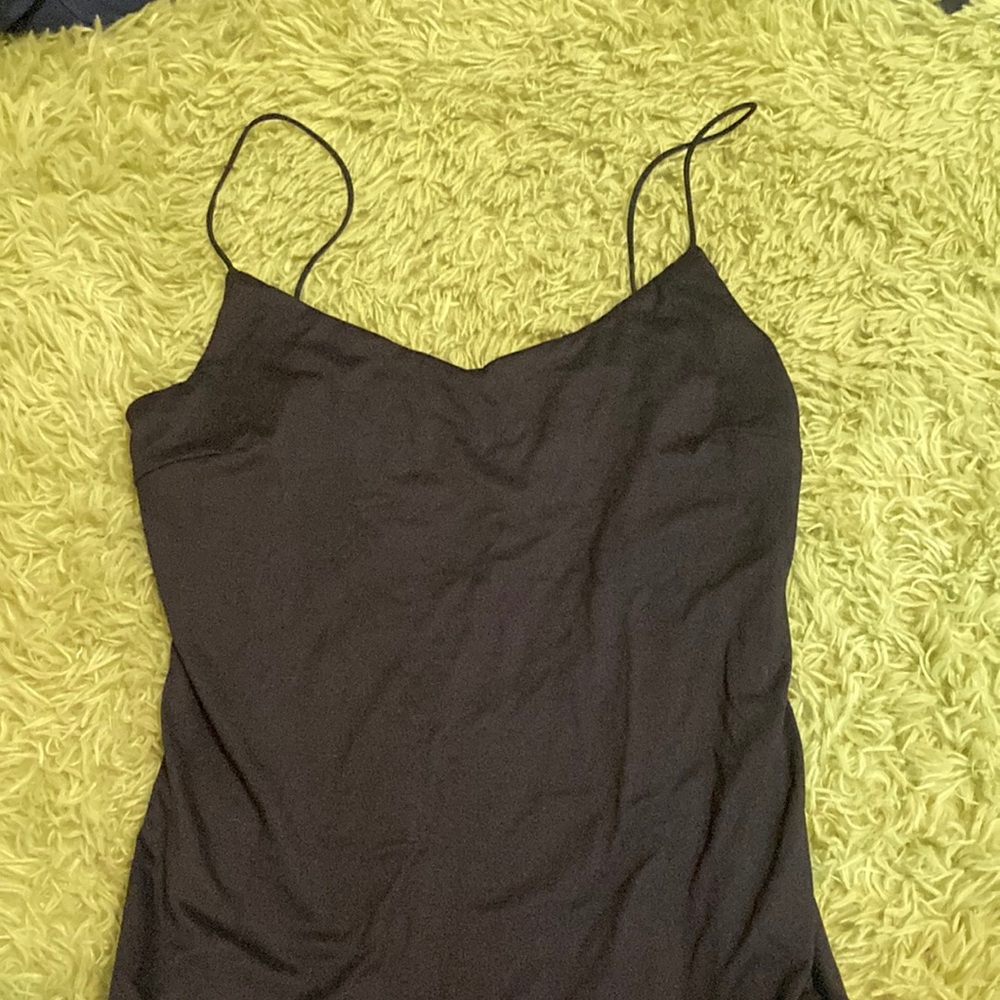 skinny black dress